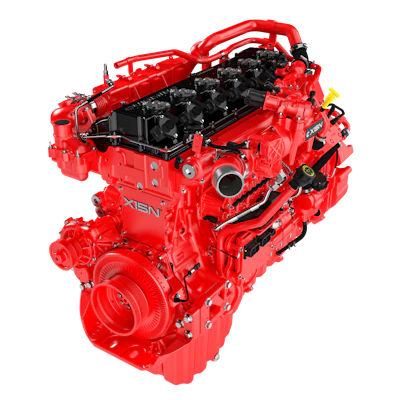The X15 diesel engine is capable of using biodiesel blends up to 20% and renewable diesel blends up to 100%.