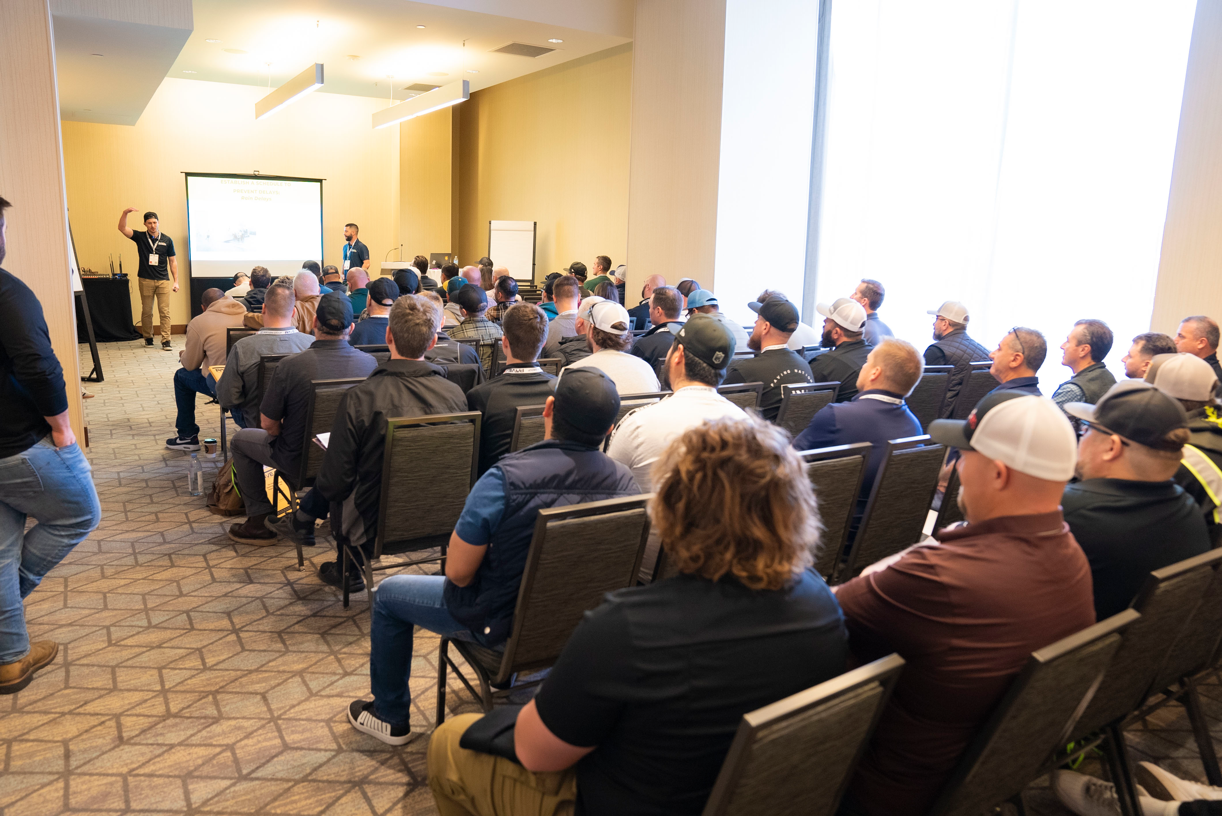 Educational session at PAVE/X 2024.