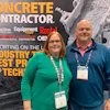 Lori Ditoro and Dennis Howard meet for the first time during World of Concrete.