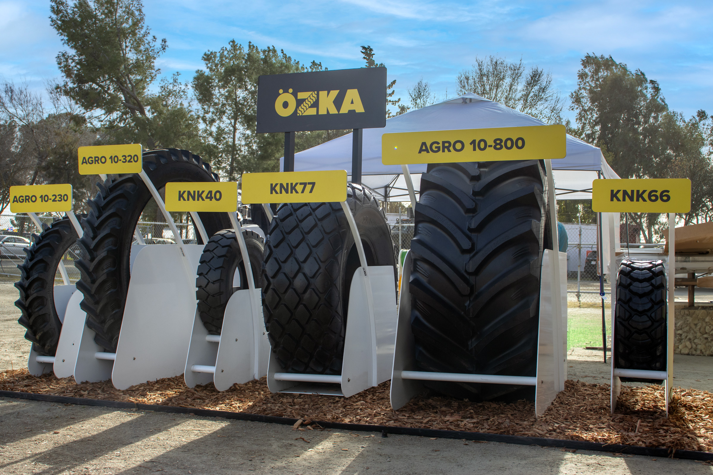 Özka Tires' display will include the AGRO and KNK models.