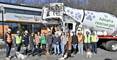 Thalle Industries supports its Elmsford location neighbors - the Paws Crossed Animal Rescue.