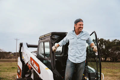 “I’ve been using Bobcat equipment for years on my farm in Waco, and I can’t imagine working without it. My Bobcat machines have empowered me to bring some of my biggest ideas to life,” said Gaines.