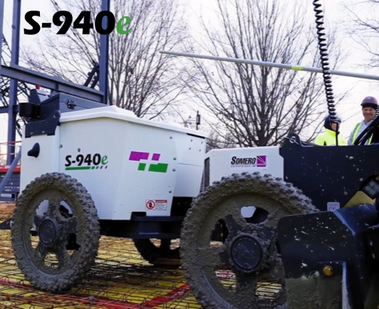 Somero S-940e electric Laser Screed Machine