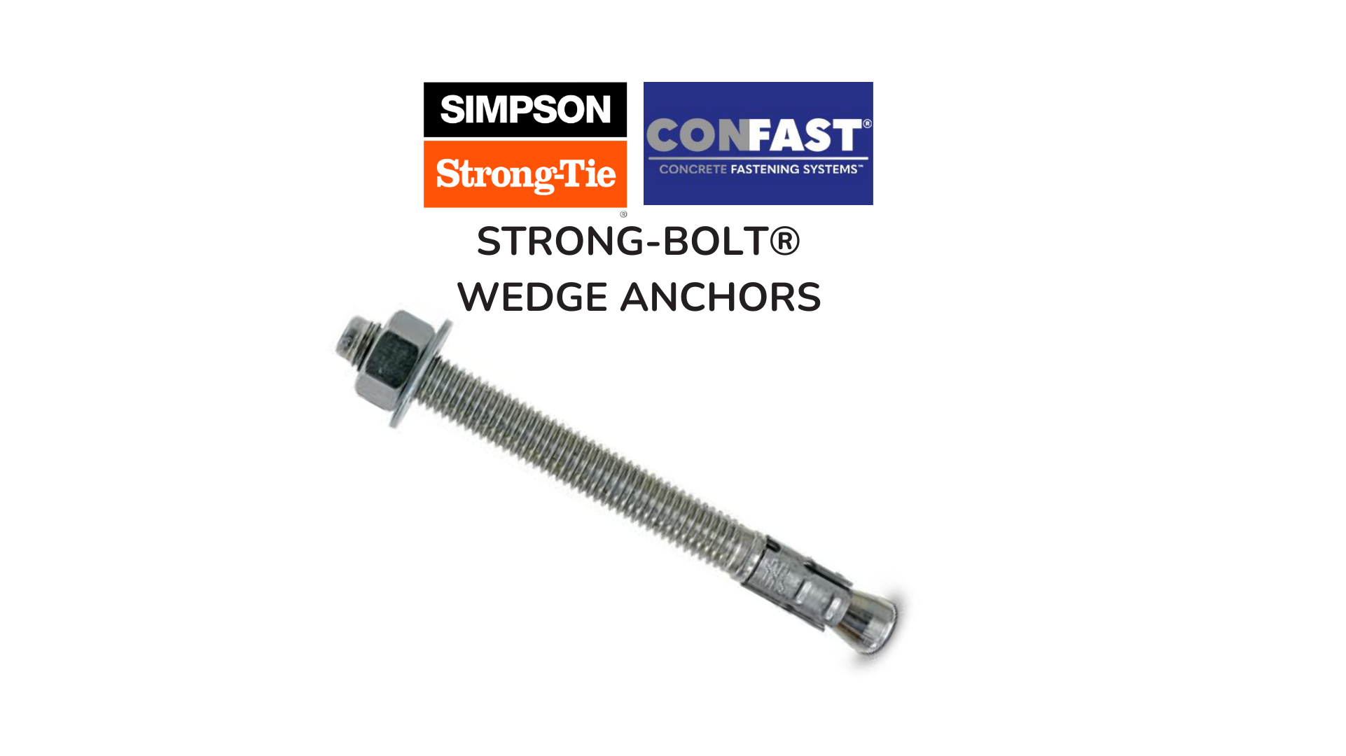 CONFAST Now Distributor of Simpson Strong-Tie Products