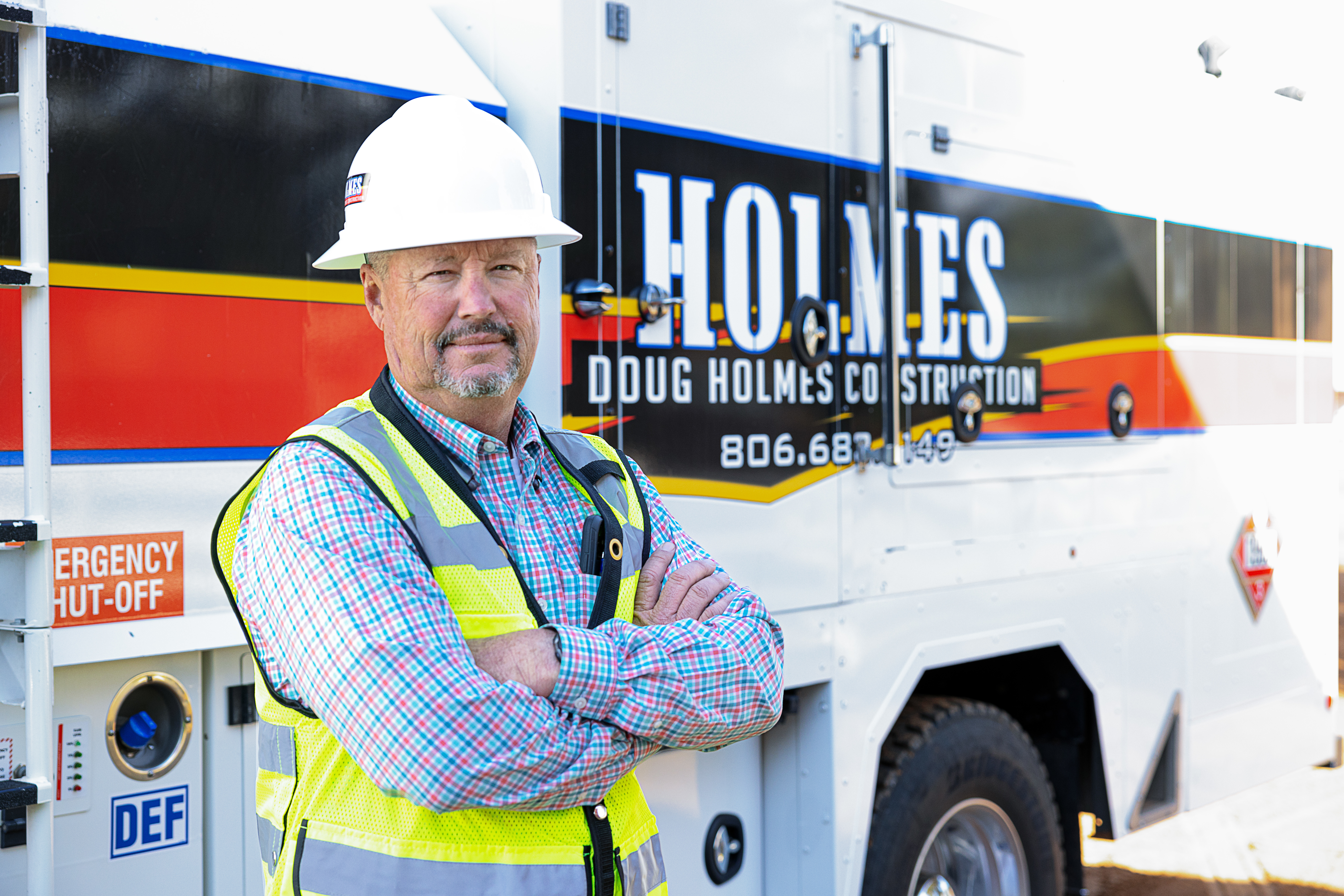 Doug Holmes has built a successful business by investing in state-of-the-art equipment and technology that gives his company an edge over the competition.