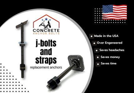 Each bolt is made from corrosion-resistant, 5/8-in. B7 rods that exceed ACI and ICRI standards worldwide for wood structure foundation repair.