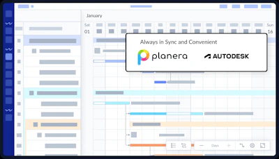 Project teams can now build, analyze and optimize construction schedules from Planera directly within Autodesk Build Insights or BIM 360 Project Home dashboards.