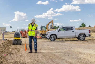 The software and hardware integration support utility-locating workflows to provide measurement capabilities for the creation of underground utilities maps in a single field operation.