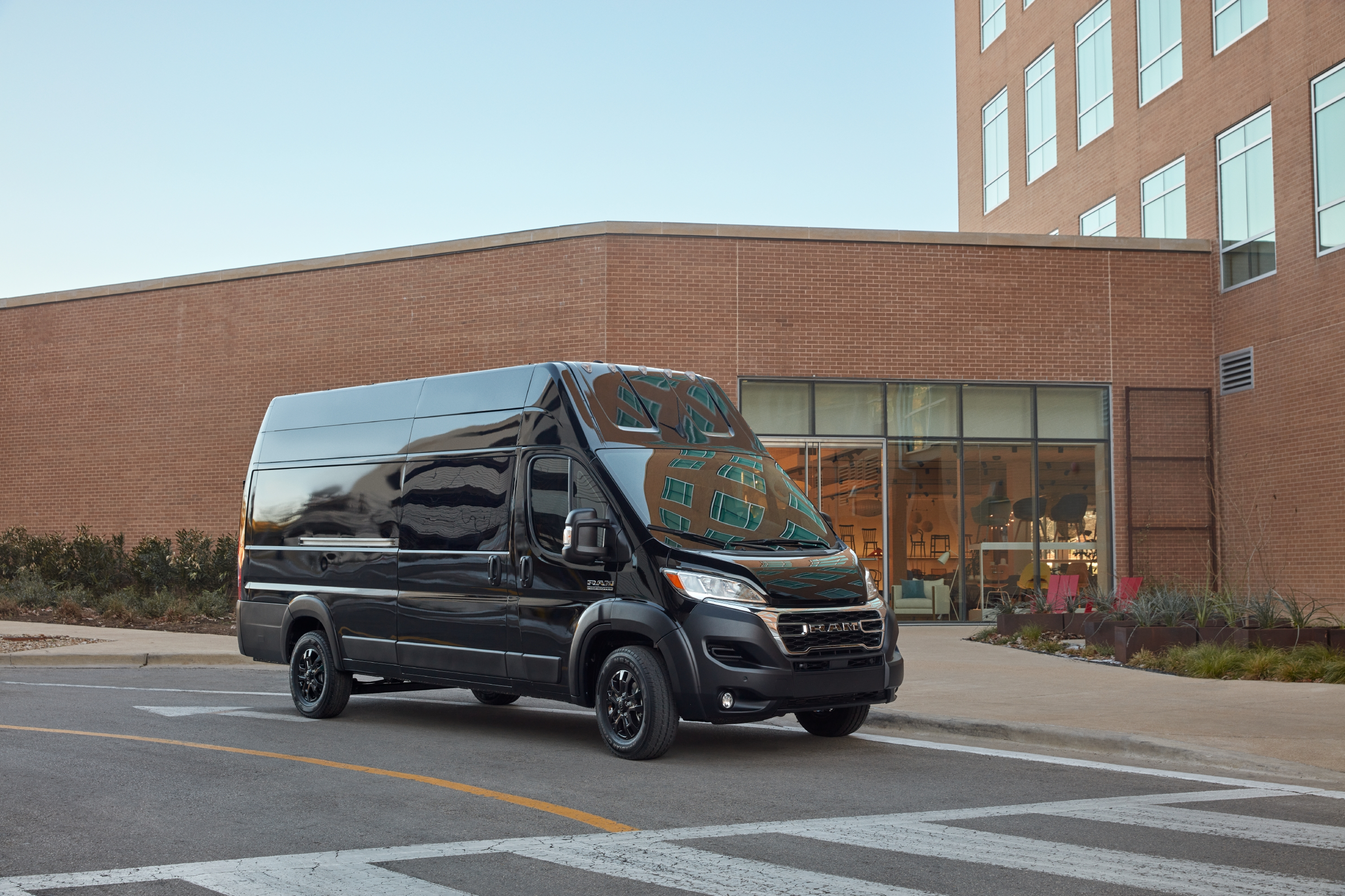 The 2024 Ram ProMaster features the 3.6-liter Pentastar V-6 engine paired with a segment-exclusive TorqueFlite nine-speed automatic transmission.