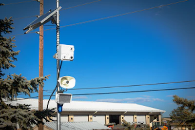 The solution includes the compact solar-powered SiteWatch Pro3 camera, the newly released TalkDown deterrence kit and professional monitoring services.