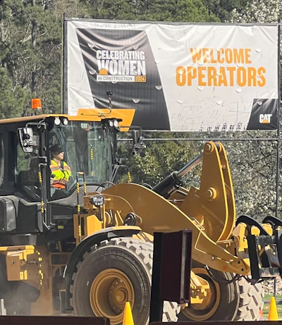 The two-day event provided women equipment operators with networking opportunities and skills contests.