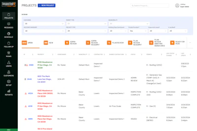 Serving as the gateway for permit management, Permit Hub enables permit tracking, notarization, plan reviews and inspection results.