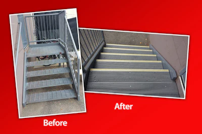 The products are offered in 9- or 11-in. widths, as well as various coordinating or contrasting colors, including glow-in-the-dark NITEGLOW technology.