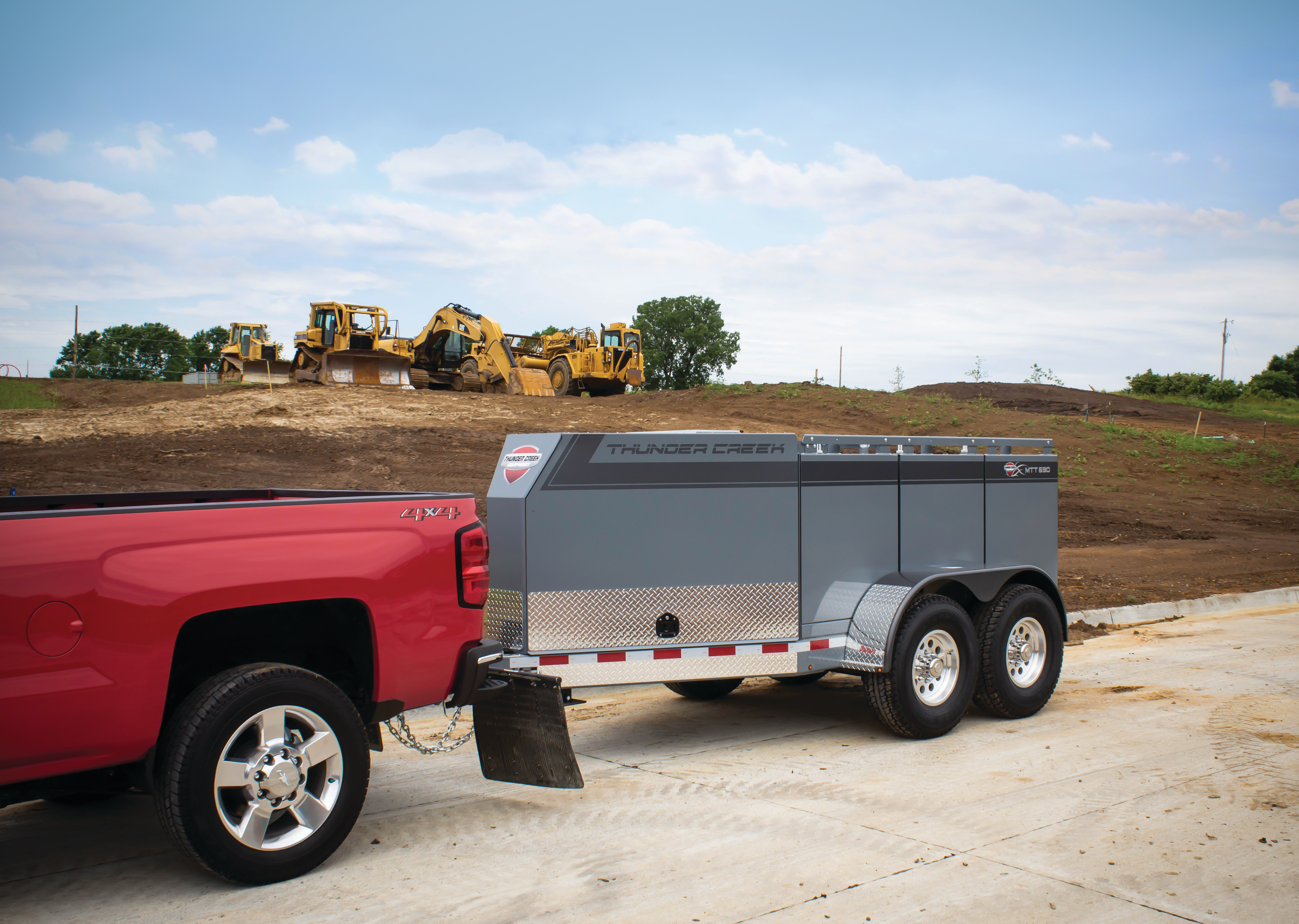 Thunder Creek designs and manufactures innovative fueling and preventative maintenance solutions that are used in a variety of industries including construction, roadbuilding, oil and gas, and utility construction.