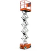 Equipped with an extendable platform as standard, the S3013 MINI features a roll-out deck extension and 600-lb. maximum platform capacity.