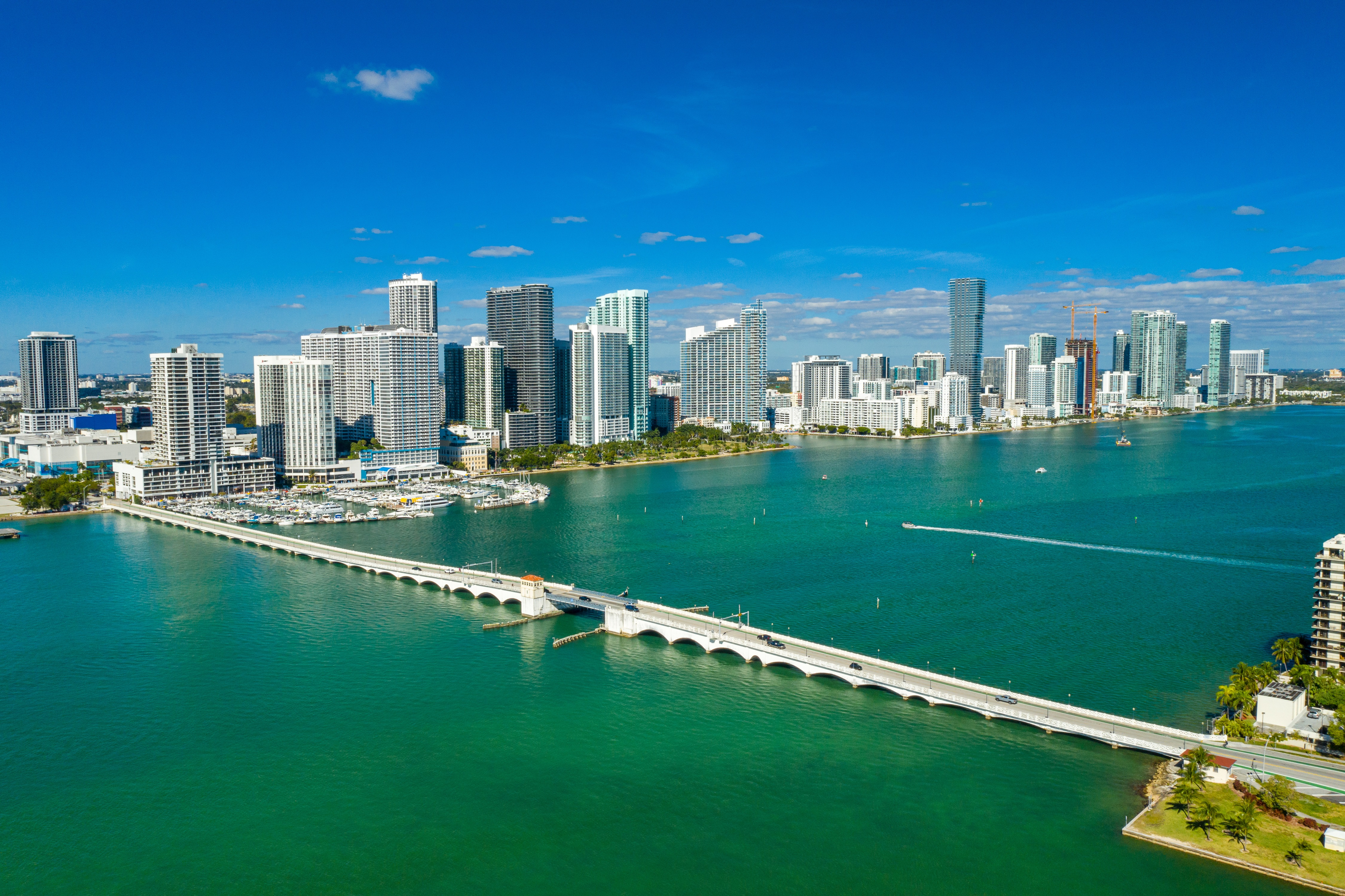 Miami-Dade County will receive $101 million for the Venetian Causeway Bridge Replacement Project in Miami, Fla., to replace 11 Venetian Causeway bridges.