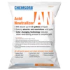 Each 10-lb. bag of Chemsorb Acid Neutralizer can neutralize and absorb up to 2.5 gal of fluid.