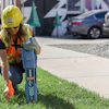 Construction surveyors rely on different tools to find and precisely map the location of critical underground utility infrastructure.