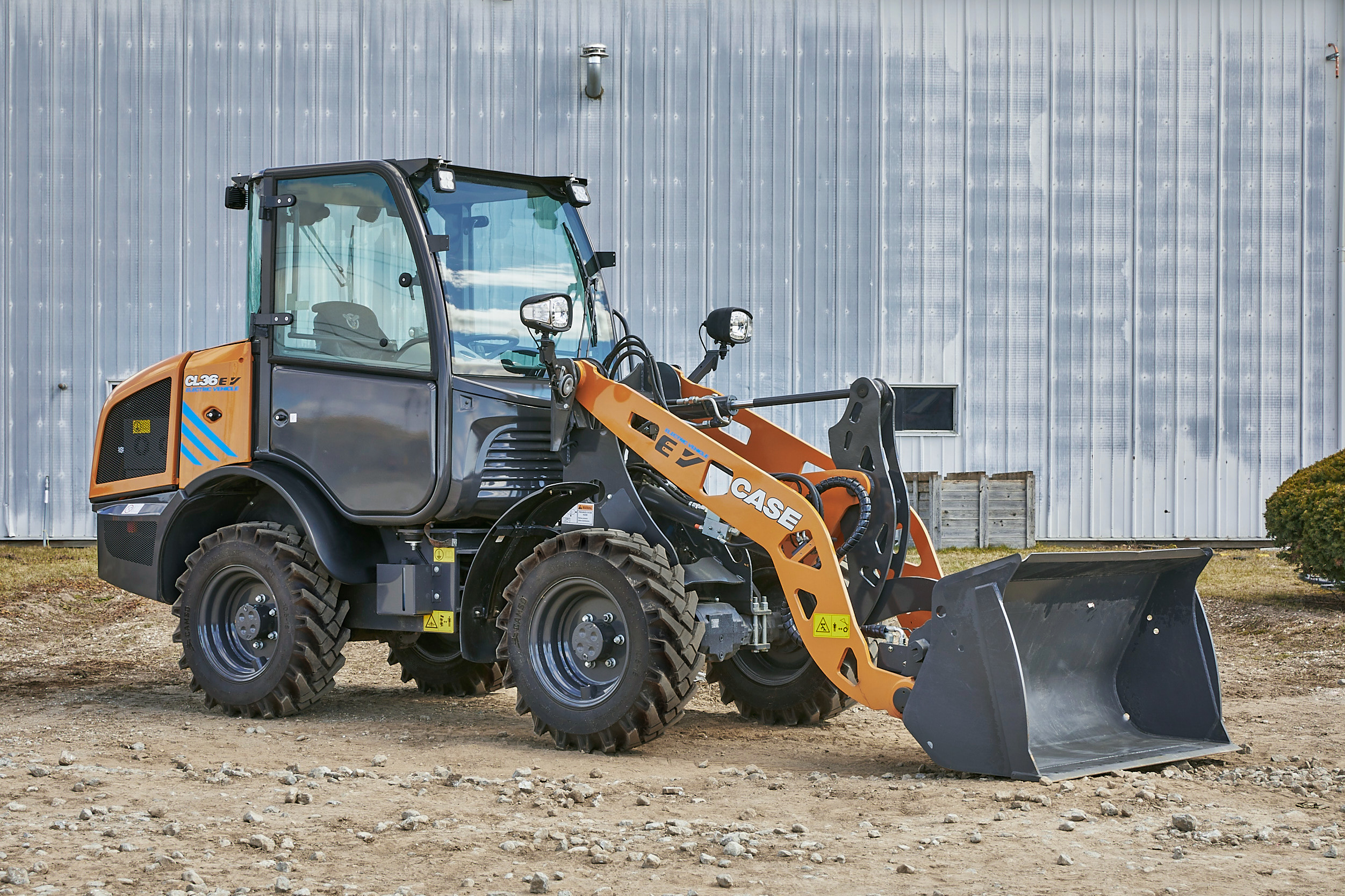 With the EV lineup, CASE brings a range of solutions for operating environments that require low noise or no emissions.