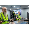 The new training package allows up to nine learners to operate dozers, excavators and articulated trucks simultaneously in the same virtual environment.