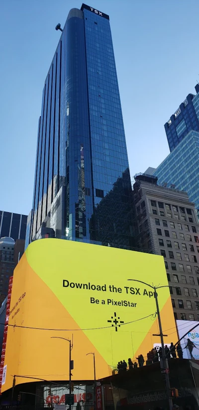 The TSX building, Times Square, New York