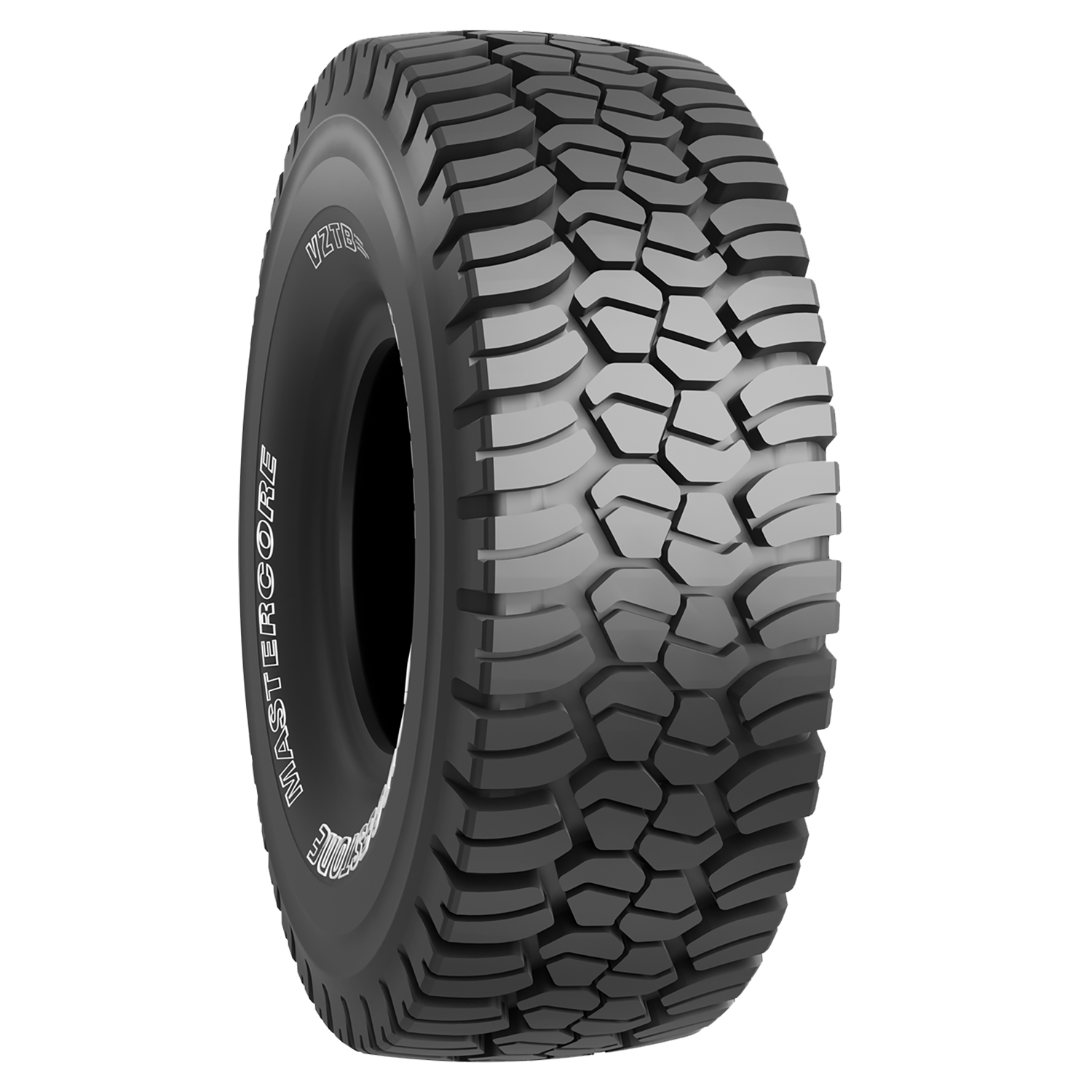 The heavy-duty tires offer performance in rugged outdoor work areas.