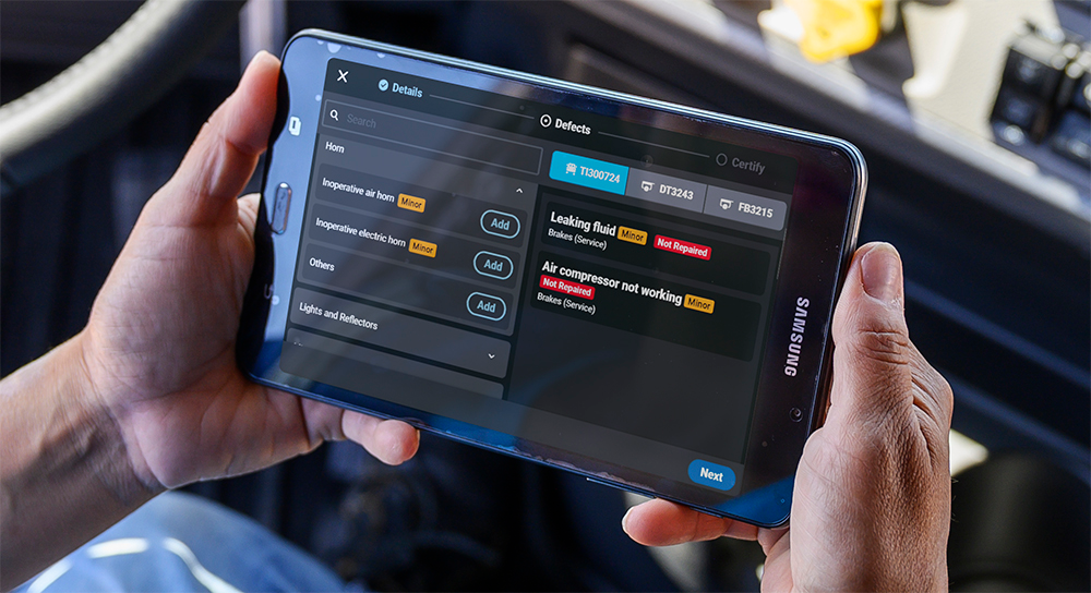 Trimble Inspections consolidates truck and trailer inspections into a single workflow for the fleets that operate in both the U.S. and Canada.