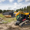 Powered by a 74-hp Tier-4 Final Yanmar engine, the 8,955-lb. VT-80 and 9,645-lb. VT-80 Forestry offer a 2,800-lb. rated operating capacity.