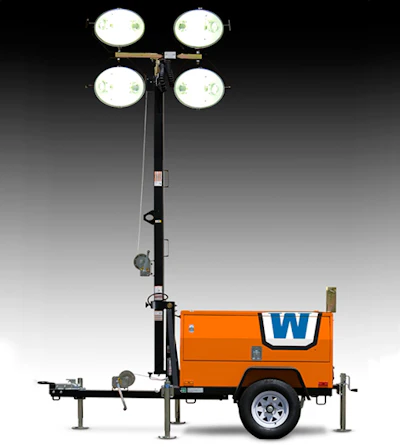 Light towers provide a simple solution for temporary LED lighting, covering large areas and built to handle extreme temperatures, whether it’s intense heat or bitter cold.