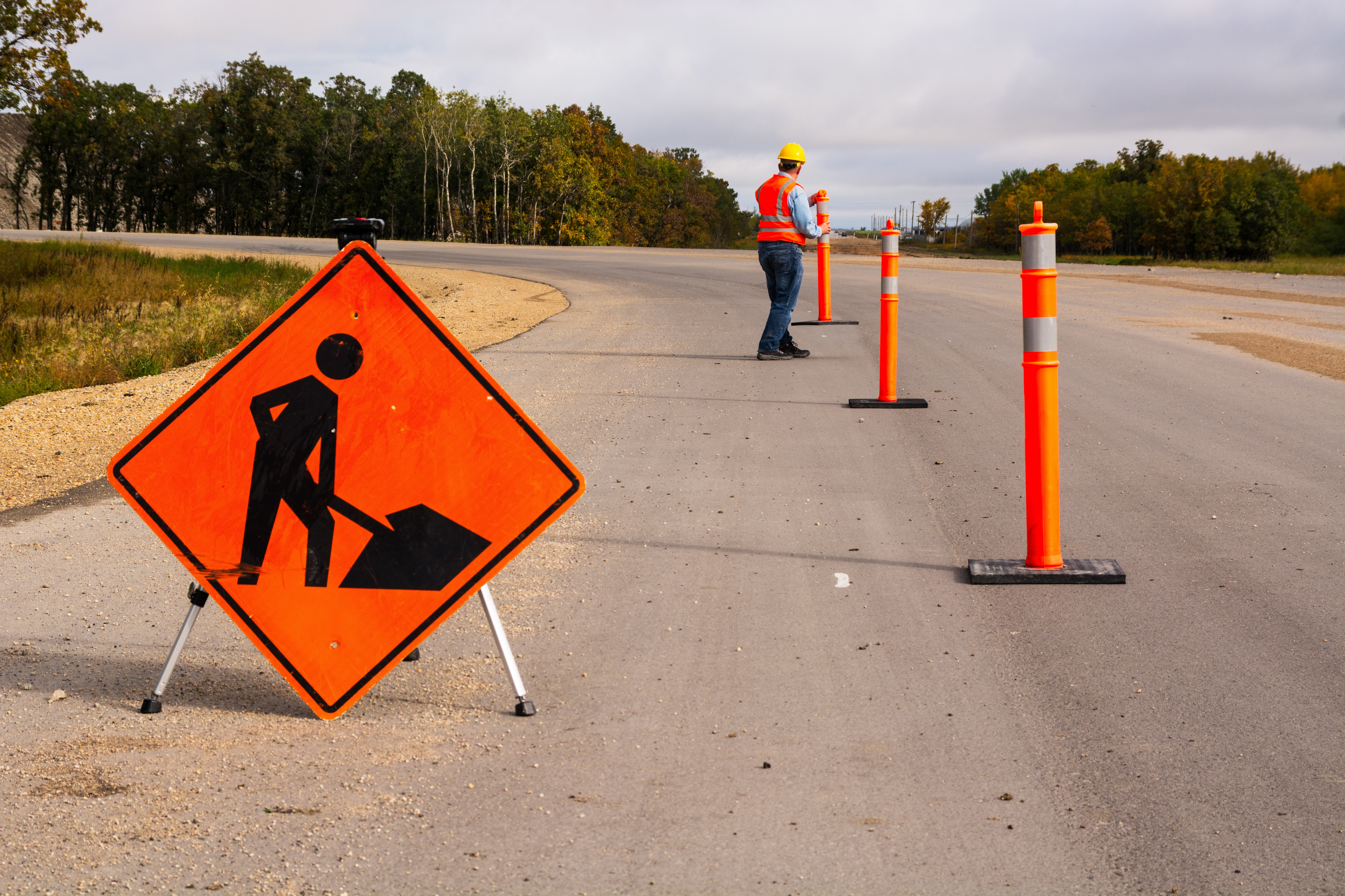 Provide high-visibility clothing, such as reflective vests, helmets, and other gear to help ensure workers aren’t just visible—they need to stand out.