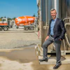 CarbonCure Chair & CEO Robert Niven with a CarbonCure system.