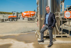 CarbonCure Chair & CEO Robert Niven with a CarbonCure system.