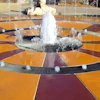 Colored Concrete Fountain