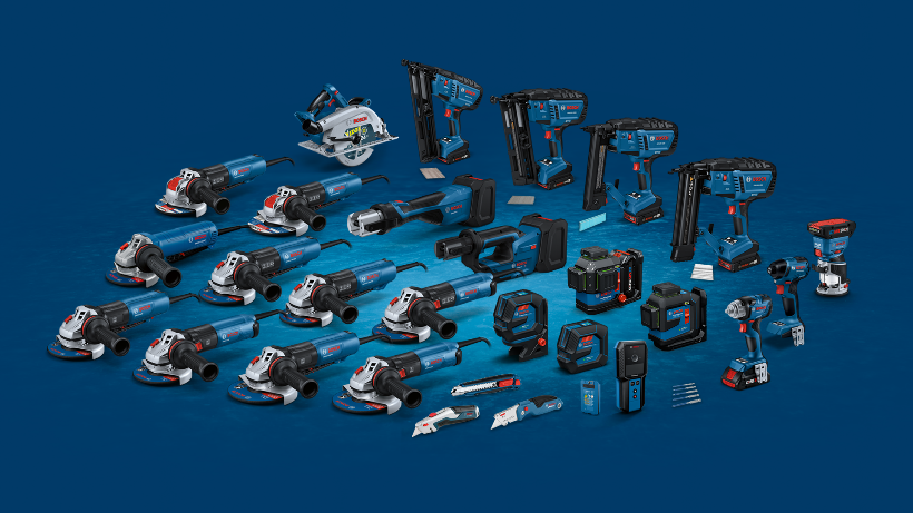 The new tools expand into new territory by filling the tool bags of a variety of trade industries in construction, including carpentry, electrical and for the first time, plumbing.