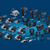 The new tools expand into new territory by filling the tool bags of a variety of trade industries in construction, including carpentry, electrical and for the first time, plumbing.