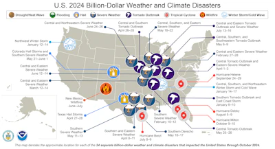 NOAA National Centers for Environmental Information (NCEI) U.S. Billion-Dollar Weather and Climate Disasters (2024). https://www.ncei.noaa.gov/access/billions/, DOI: 10.25921/stkw-7w73