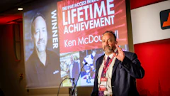 The 2024 IPAF/Access International Lifetime Achievement Award Winner Ken McDougall (Davide Palazzani not pictured)