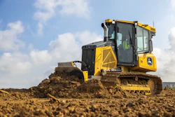 John Deere SmartGrade 550 P Tier Dozer.