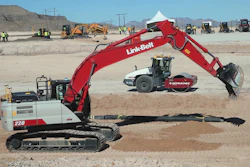 Trimble Dimensions Link Belt 220x4s Excavator