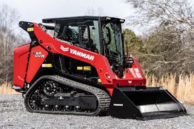 The TL80VS features a 2,900-lb. rated operating capacity and 74-hp Yanmar Tier 4 Final diesel engine for performance on the jobsite.