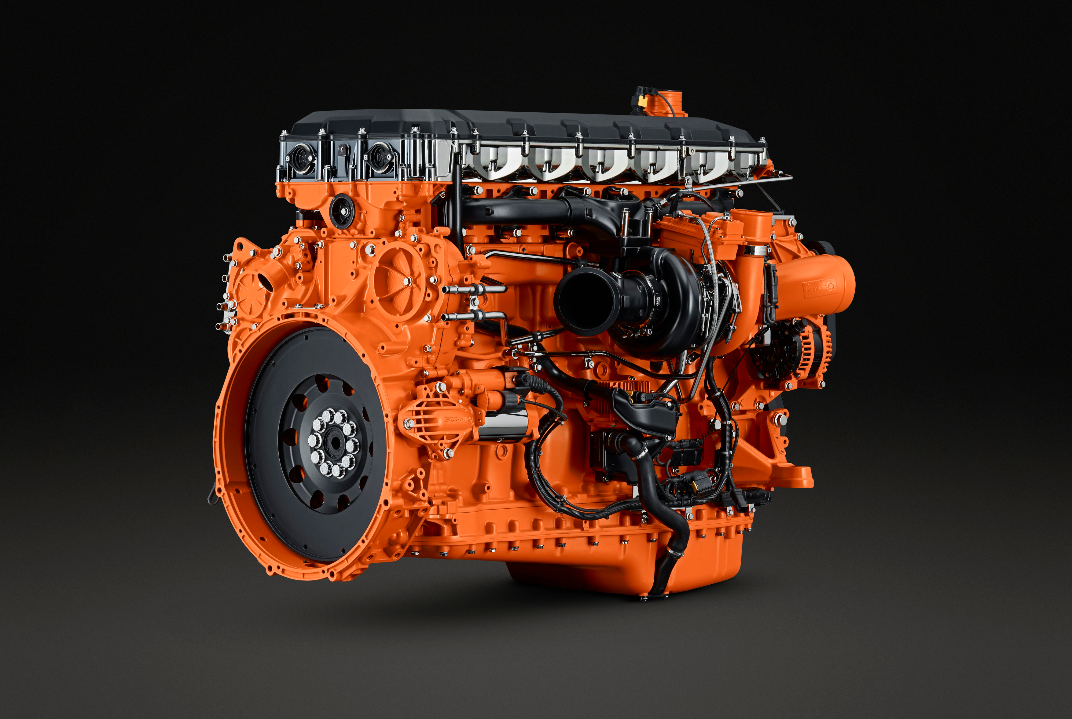 Scania's Next Generation inline engine platform for power solutions was showcased for the first time at World of Concrete. 2025.