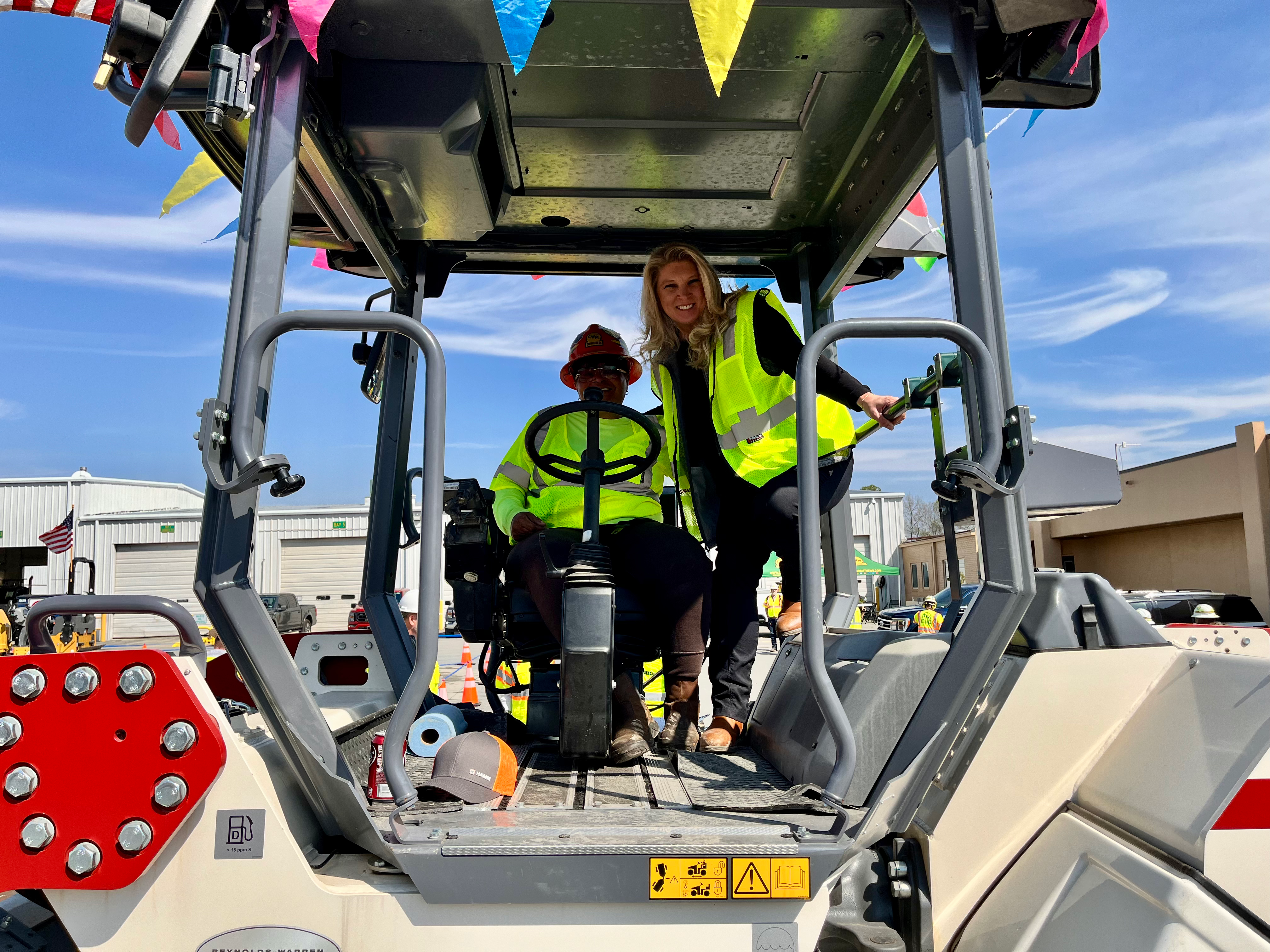 Picture taken at C.W. Matthew’s (Georgia) 2024 Roller Rodeo. Included in the picture with Jen Bishop (Right) is the CWM roller operator, Abigail Kenner aka Ms. Abi (Left).