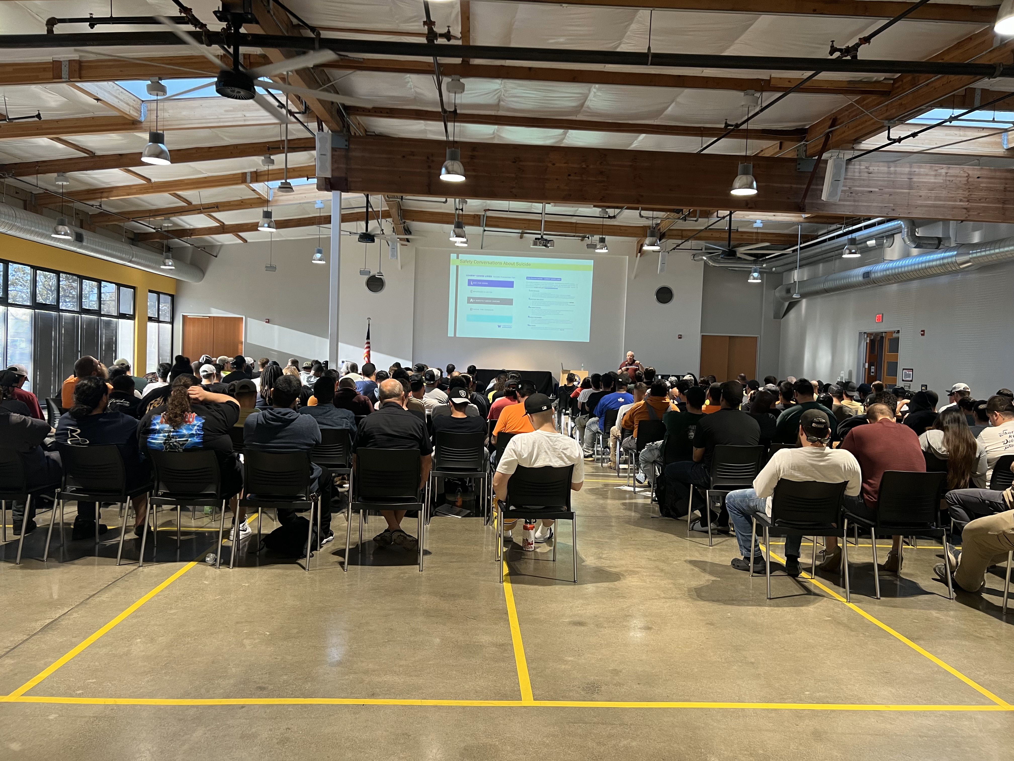 Apprenticeship Training on Mental Health, Substance Use and Suicide Prevention for the International Brotherhood of Electrical Workers of Alameda County, California.