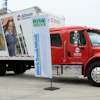 Attendees can explore 21 vehicles spanning Classes 2–8, including all-electric vans, trucks, and chassis, as well as internal combustion vehicles.