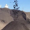 'Black sand' being produced at Green Asphalt in New York City.