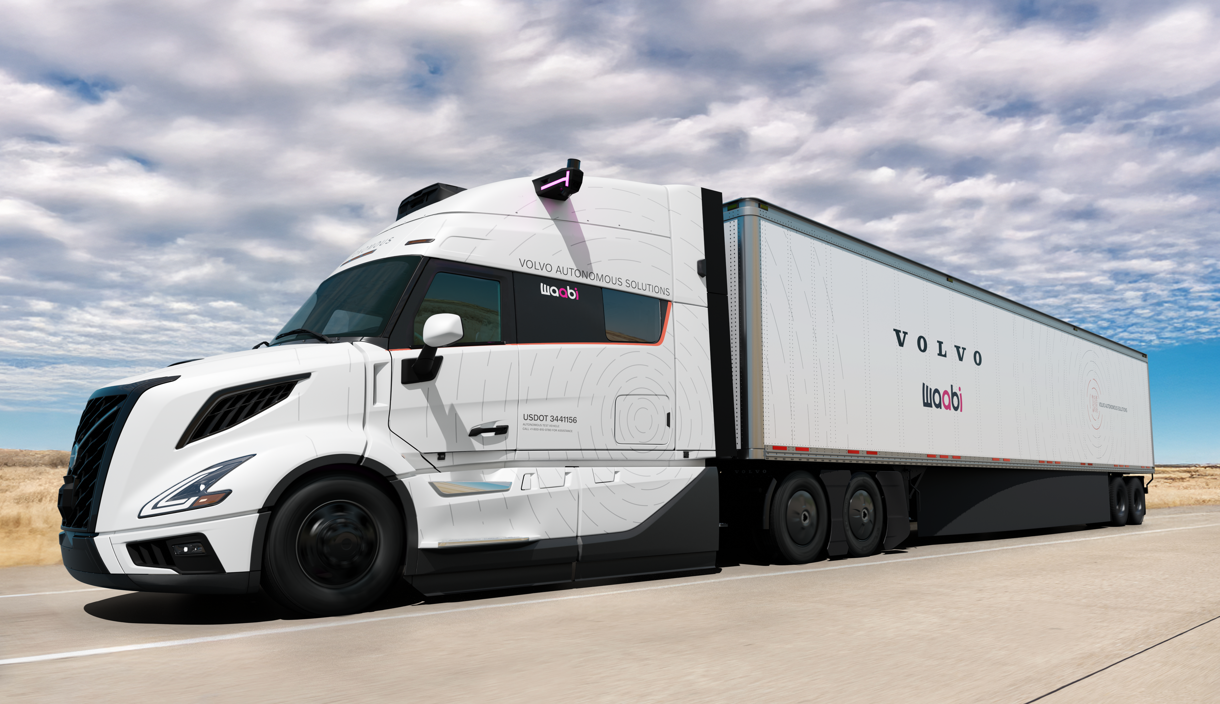 The partnership combines Waabi’s generative AI with Volvo’s automation and safety design to unleash autonomous trucking.