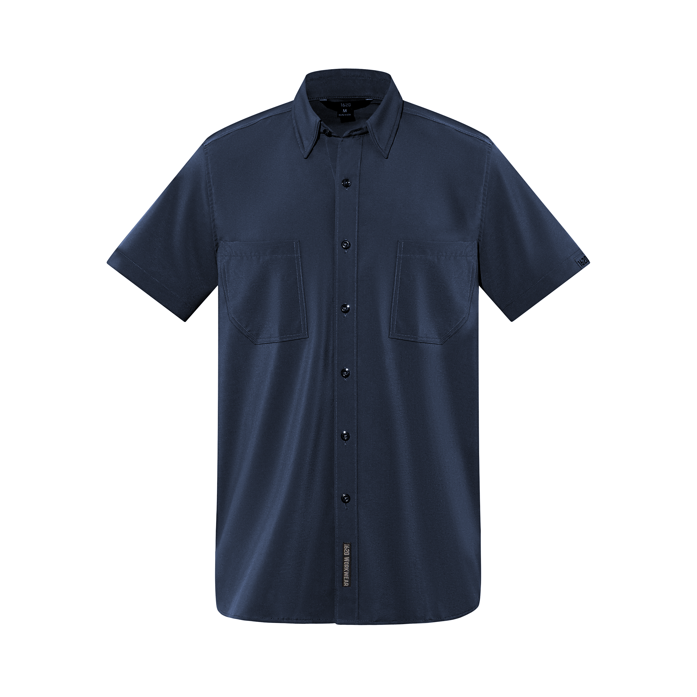 1620 Ss Work Shirt Uniform Blue