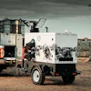 The BASECAMP green-certified Heater, Light Tower and Generator delivers efficiency as a flameless heater, provides a 360-degree LED lighting package and 27 kW of available power.