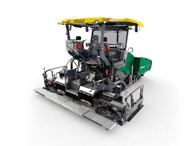 The height of the VR 500's end gates can be conveniently adjusted hydraulically at the touch of a button.