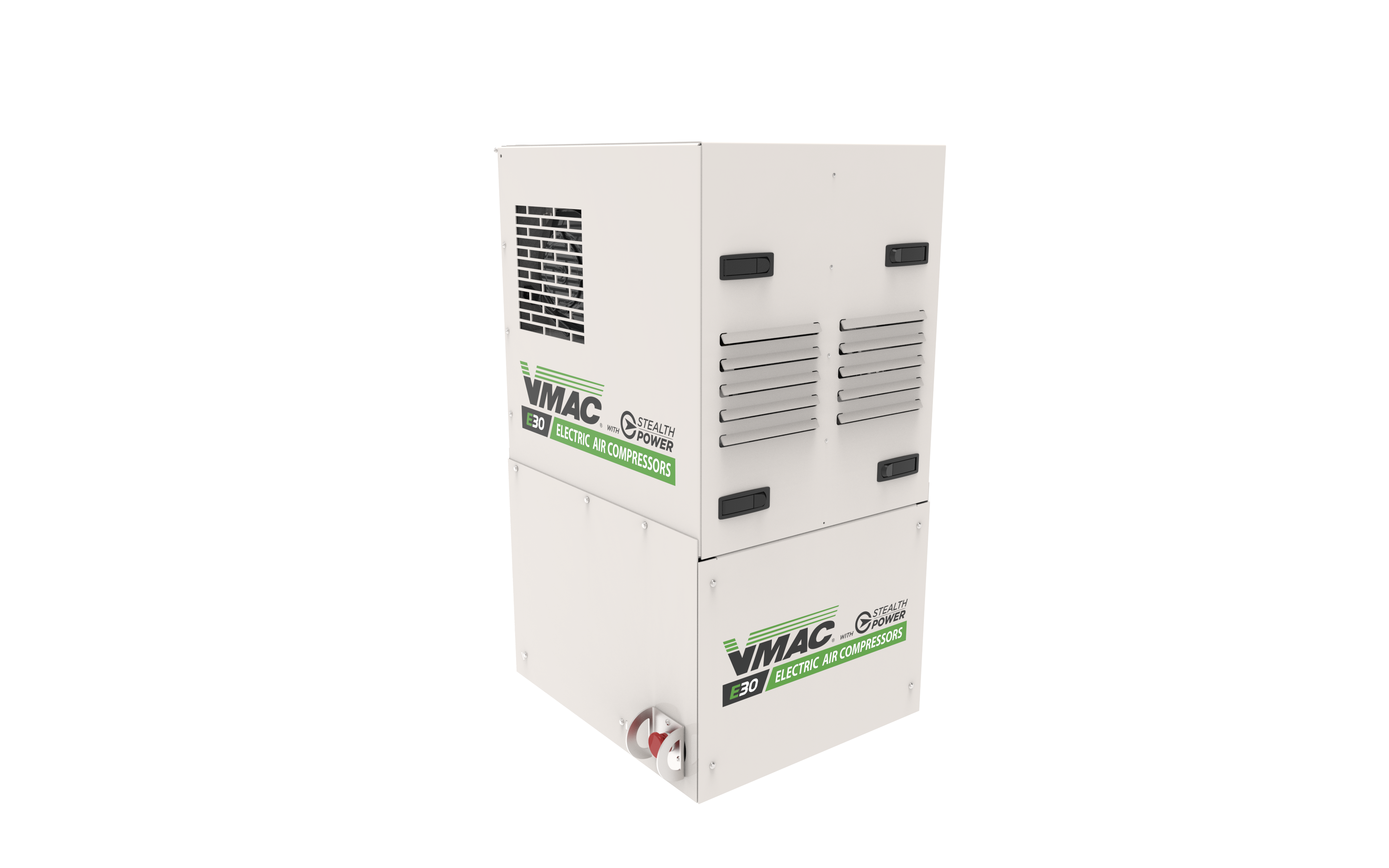 Designed specifically for next-generation electric and hybrid service trucks and vans, the VMAC e30 with Stealth Power offers a combination of power, performance, and sustainability.